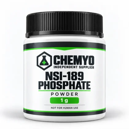 Chemyo NSI-189 Phosphate powder packaging illustration, 1 g