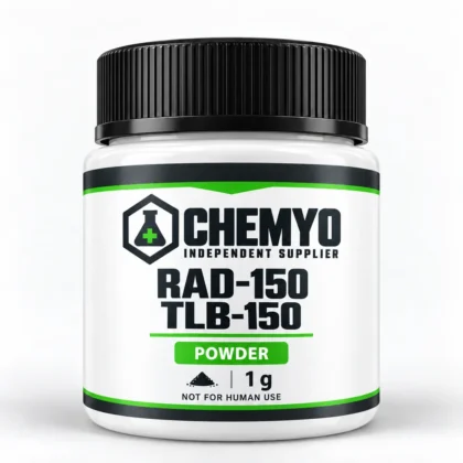 Chemyo RAD-150 TLB-150 powder packaging illustration, 1 g