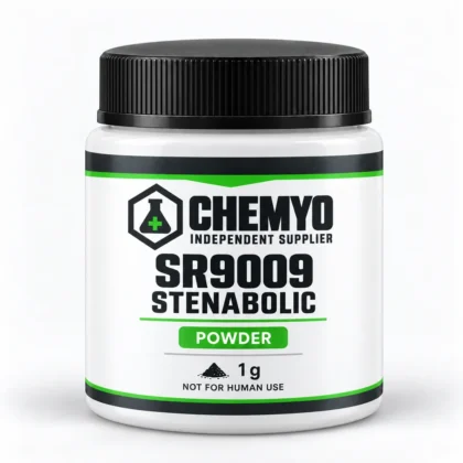 Chemyo SR9009 Stenabolic powder packaging illustration, 1 g
